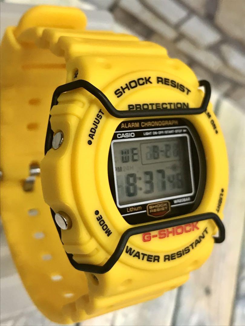 【訳あり】G-SHOCK イエロースティング 腕時計 デジタル　5270