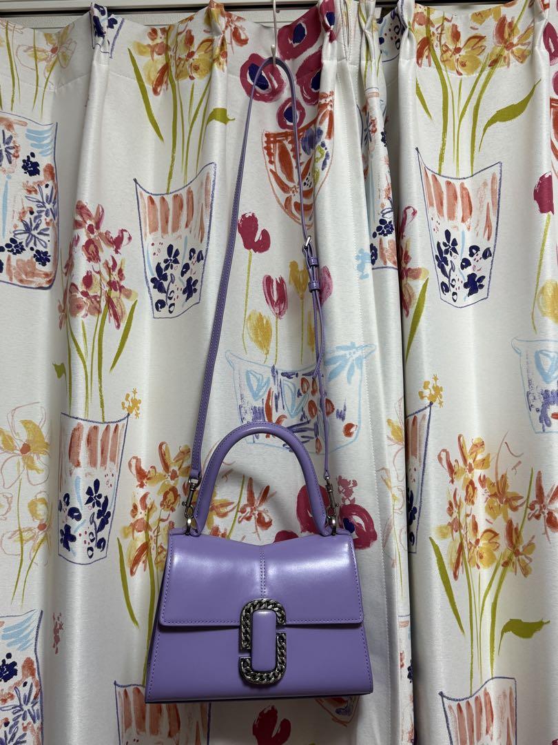 MARC JACOBS ハンドバッグ　ザセントマーク　ラベンダー