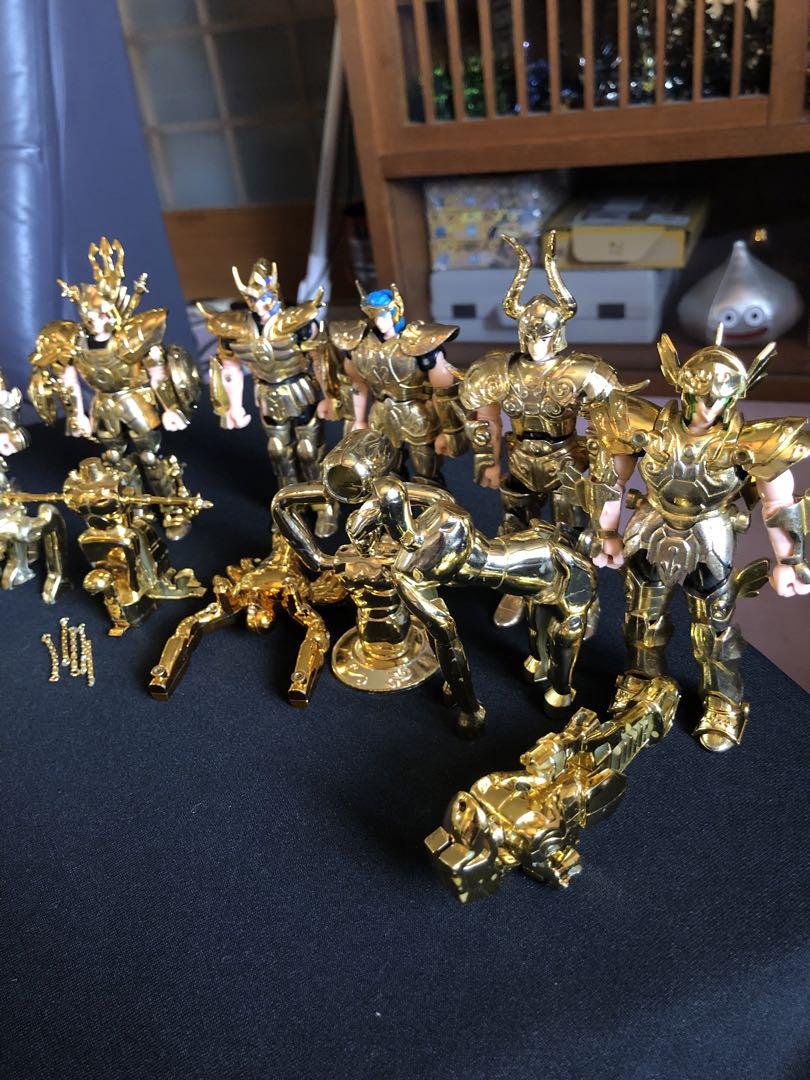 BANDAI聖闘士星矢 日本製超合金 ゴールドクロス12体セット ジャンク