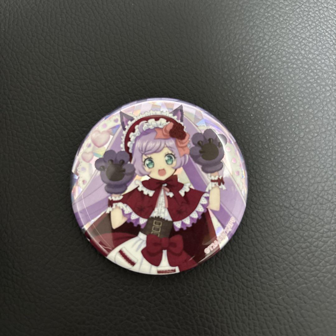 キャラ福くじ プリパラ 10周年 第一弾 らぁらホログラム缶バッジ
