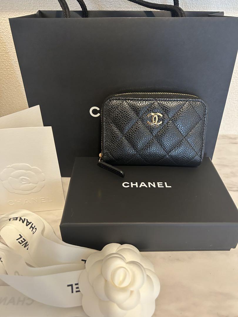 付属品CHANEL シャネル　クラシック ジップ コインパース ゴールド金具