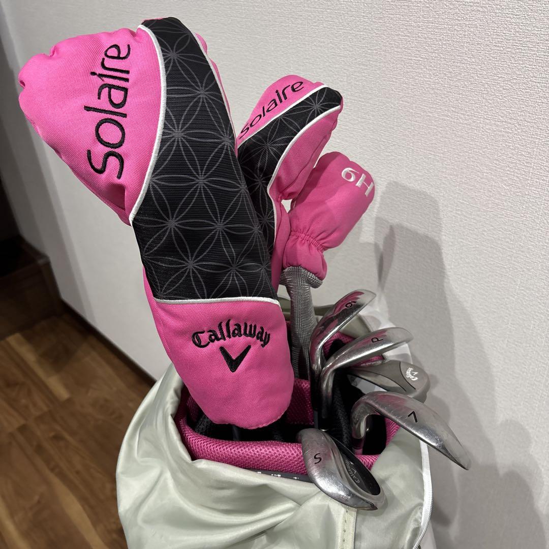 Callaway Solaire ソレイル レディース ゴルフセット ピンク