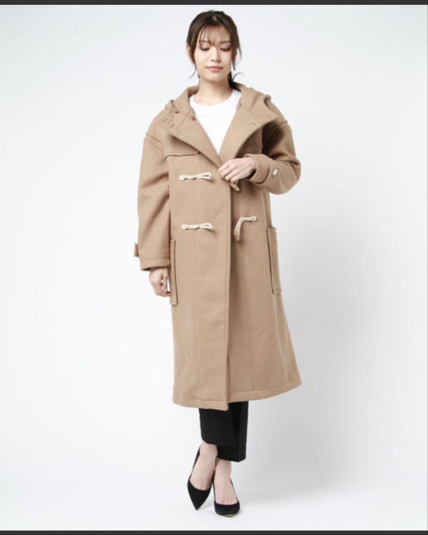 【新品】B:MING by BEAMS☆オーバーサイズロング丈ダッフルコート S