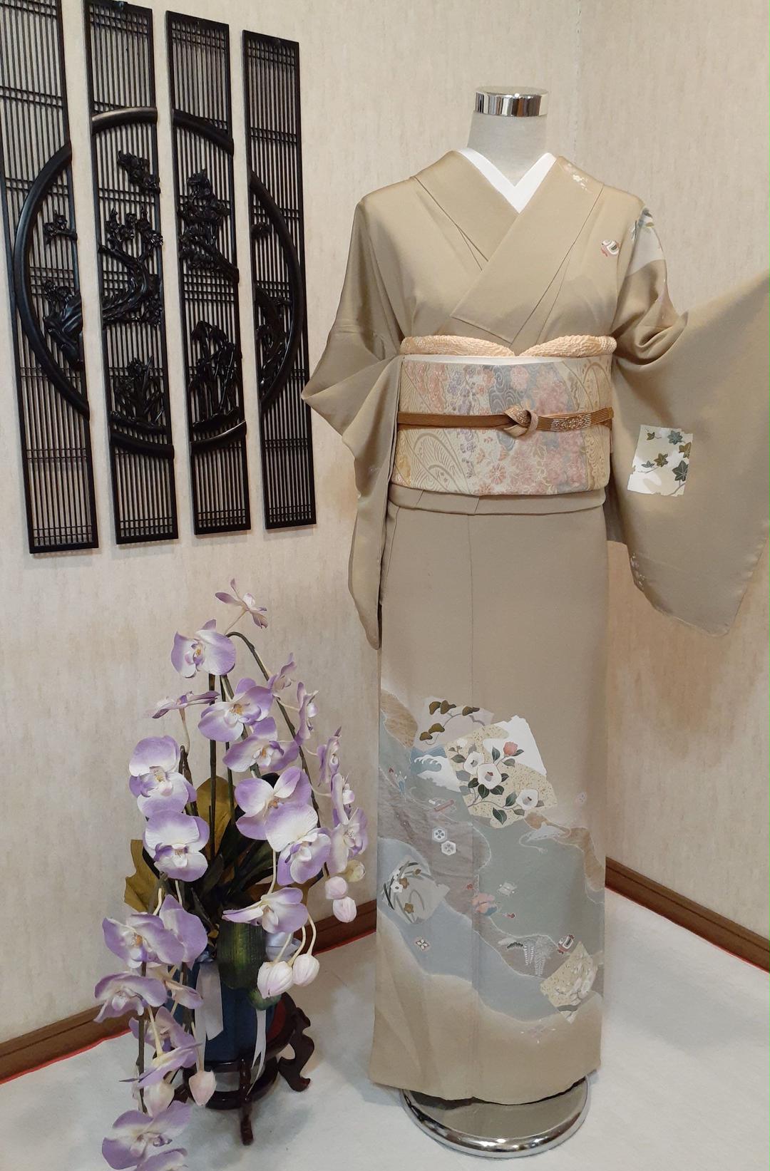 公 《未使用品》単衣 駒刺繍 金彩 訪問着 袋帯セット - www.axisdent.by