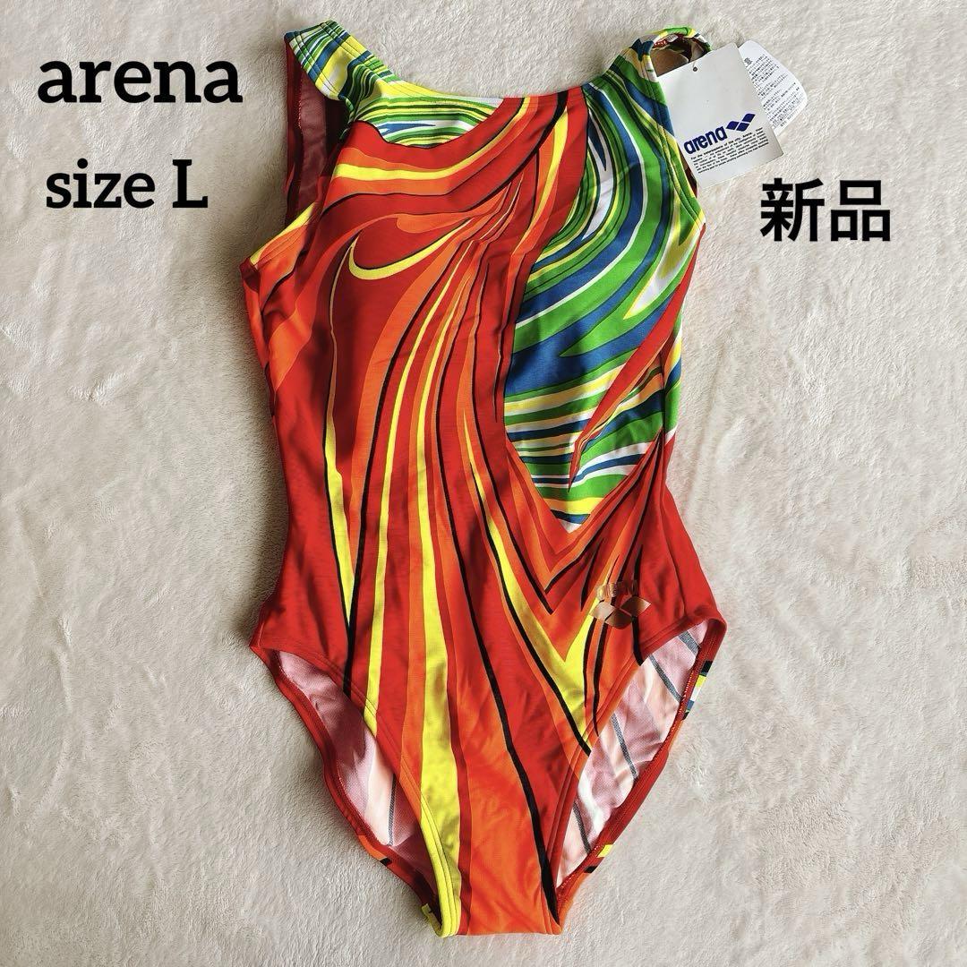 新品未使用✨arena アリーナ　スイムスーツ　競泳水着 練習用水着　L