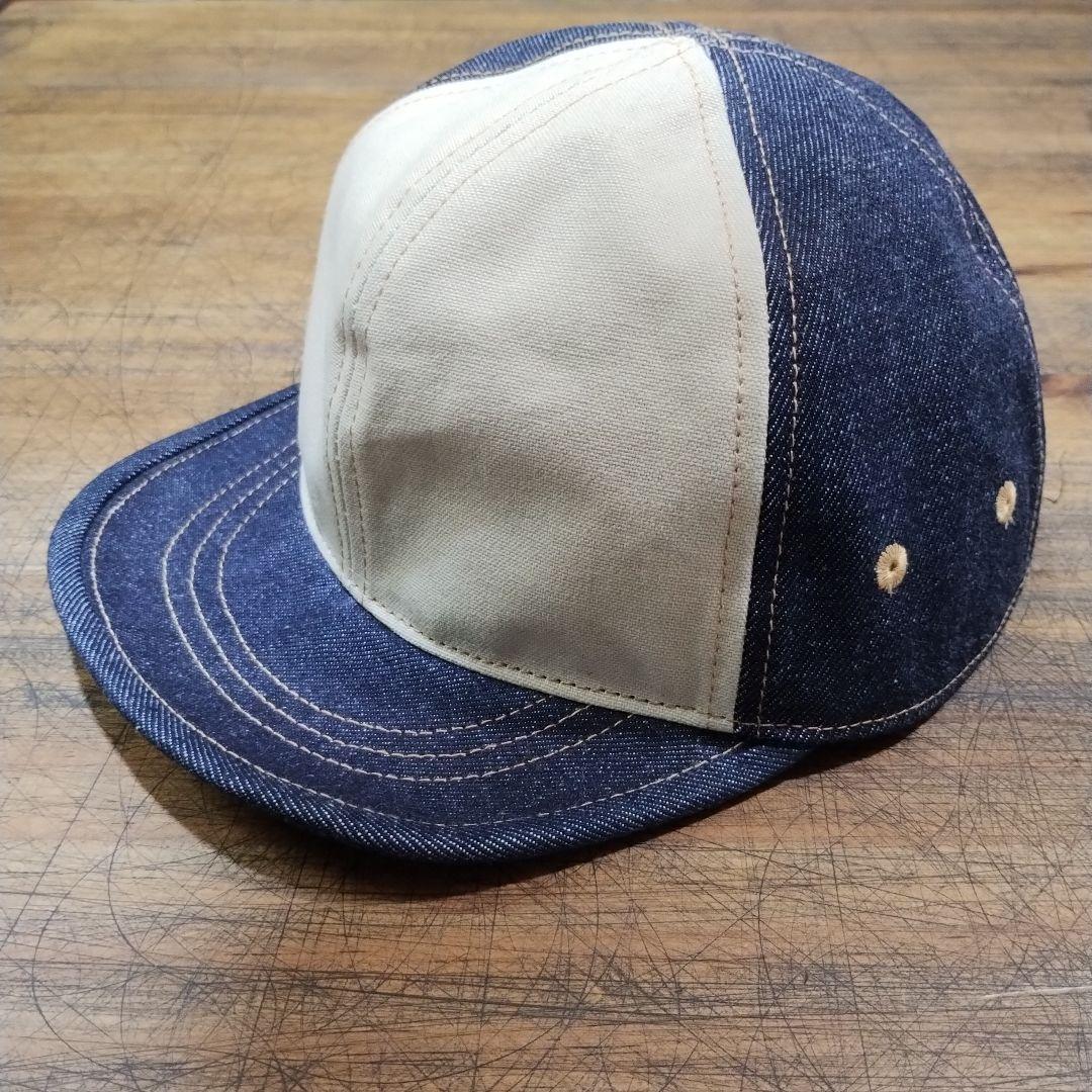 【在庫品】デニムキャップ　サイズ62センチ　岡山産デニム13oz
