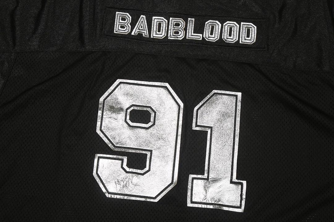 BADBLOOD ナンバー91 メッシュTシャツ 黒 - メルカリ