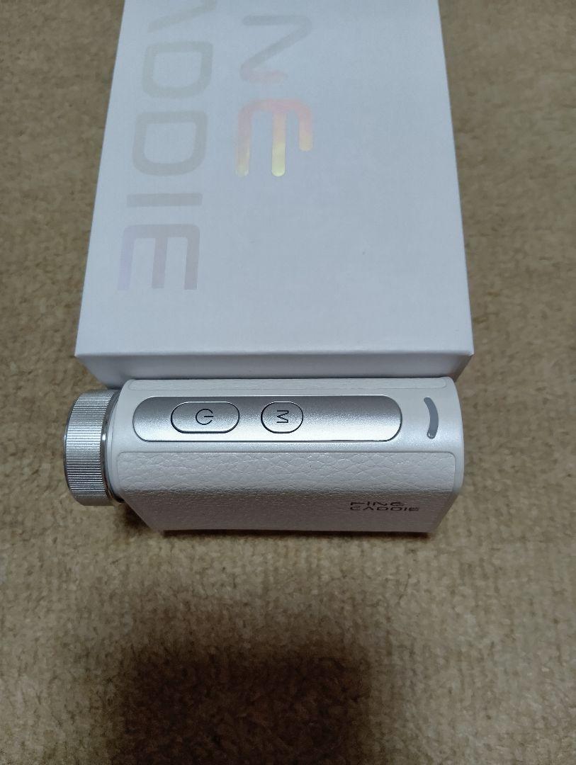 ☆美品☆ FINE CADDI ゴルフ用距離計 J７mini ホワイト