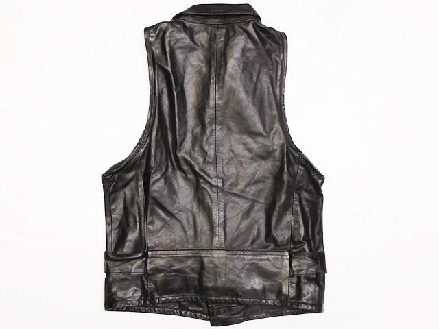れなし レザー 46 ダブル 本革 ベスト 本皮 yFoZ2-m12565845381 ライダース ジャケット メンズ M 黒 ☄げてあの