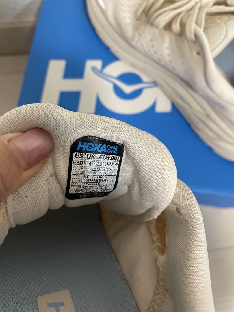値下げ HOKA/（ホカオネオネ）クリフトン8 22.5 オフホワイト
