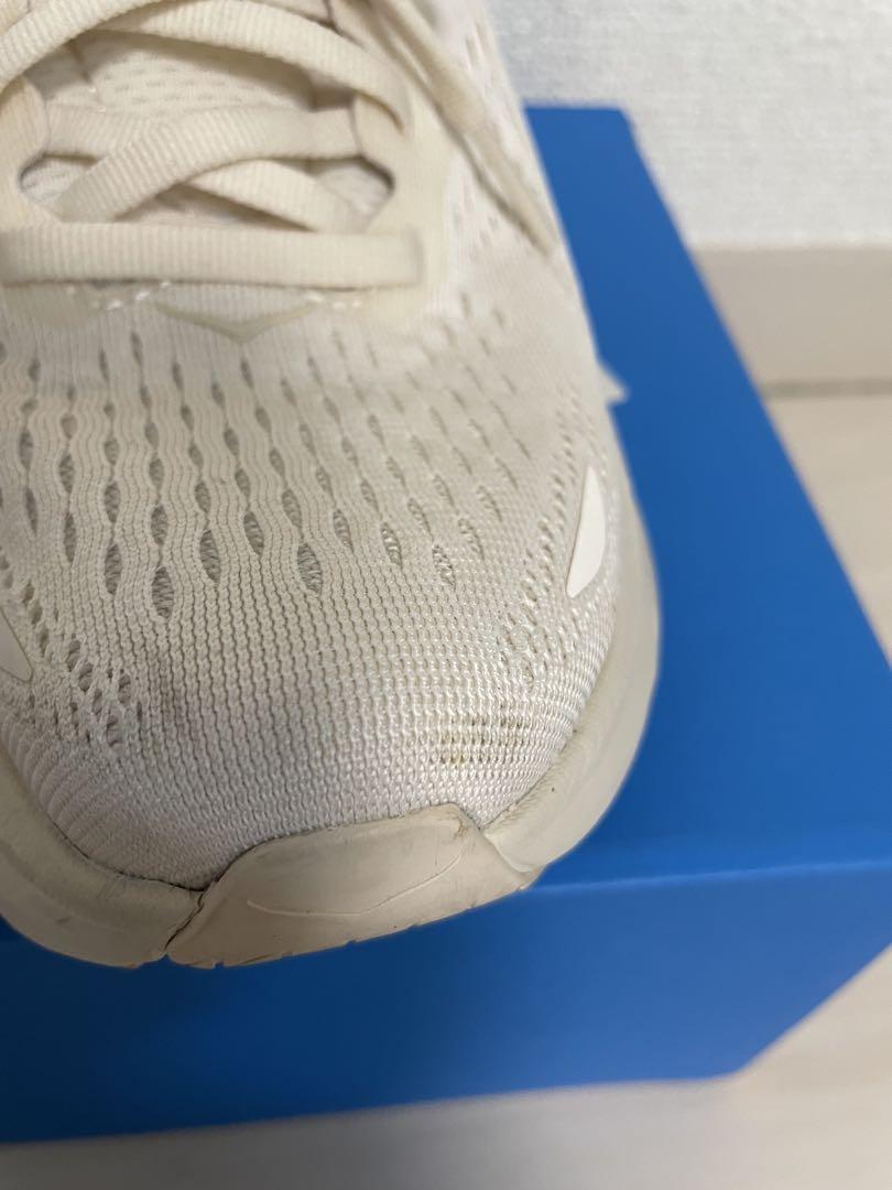 値下げ HOKA/（ホカオネオネ）クリフトン8 22.5 オフホワイト