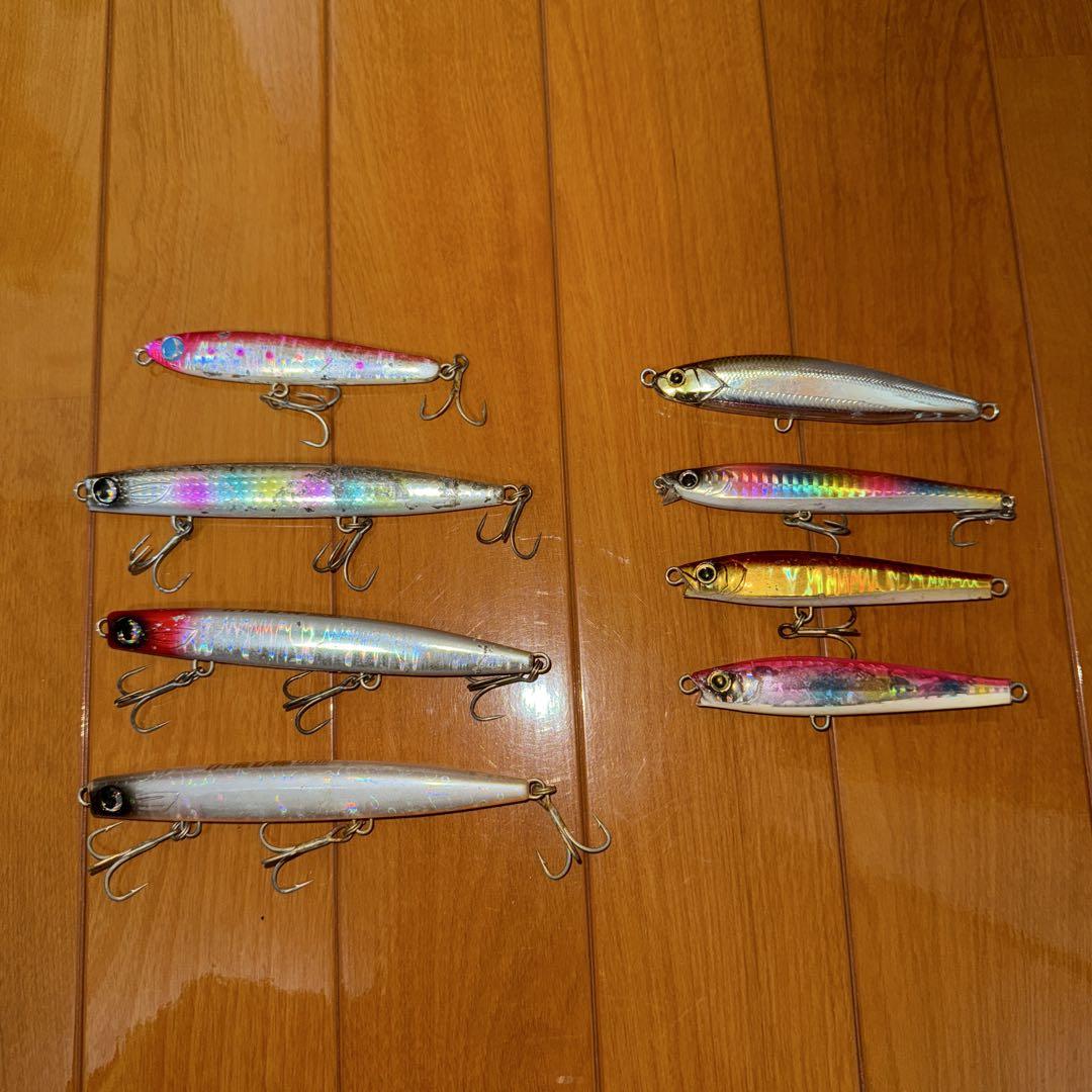 引退　シーバス　ルアーセット