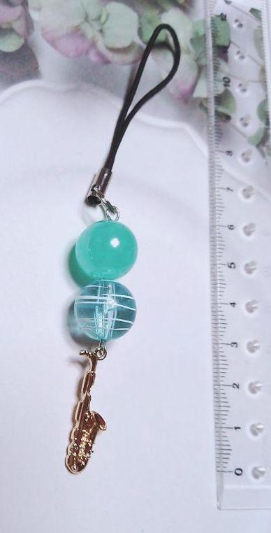セール得価 ハンドメイドストラップ 水風船 夏 No.131 eu4lY-m12574112218 サックス エメラルドグリーン 低価人気