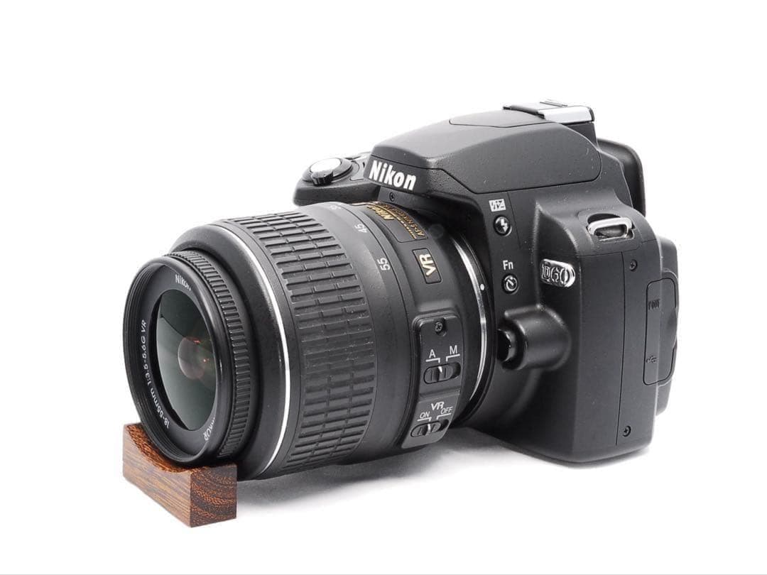ショット数5400回❤️Nikon D60✨一眼レフ✨ダブルレンズ✨手ぶれ補正✨