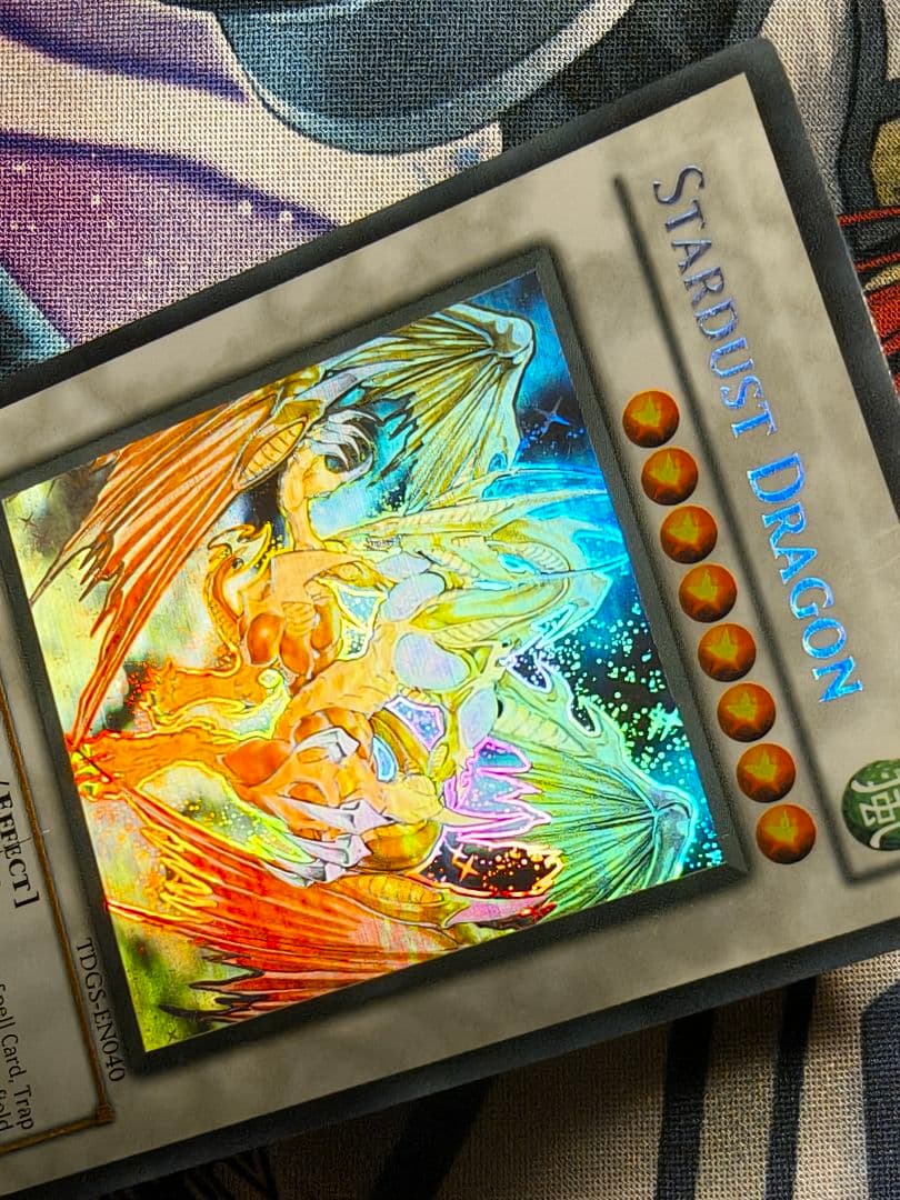 スターダスト・ドラゴン 英語 北米版 1st ホロ ゴースト TDGS - メルカリ