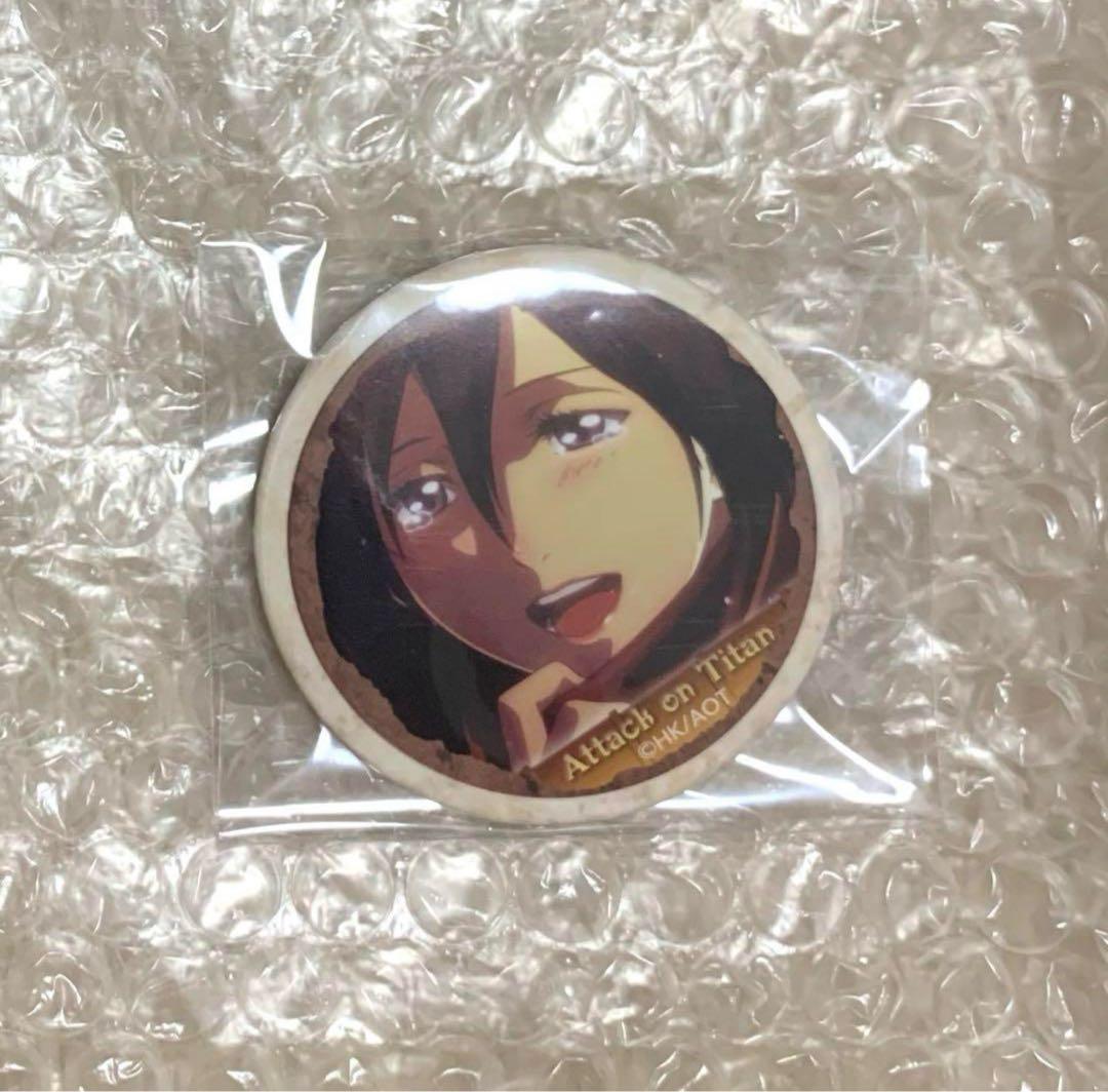 進撃の巨人 缶バッジ FESTA キャラバッジ 名古屋 ミカサ♥に近い