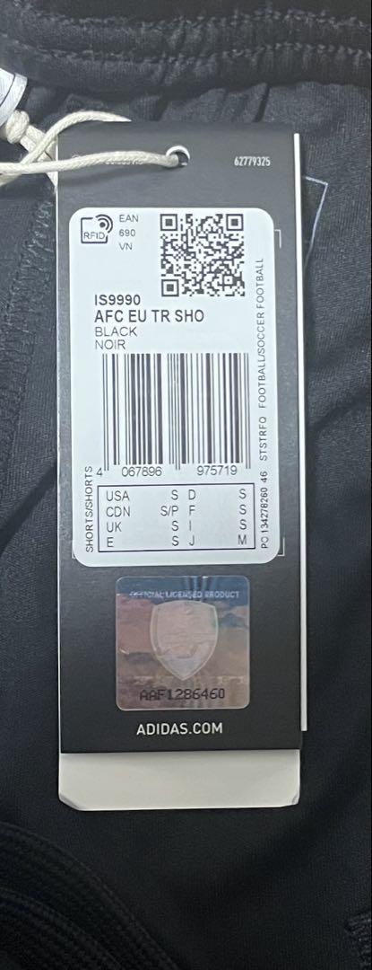 アーセナル　トレーニングショーツ　ショートパンツ　国内M相当　新品