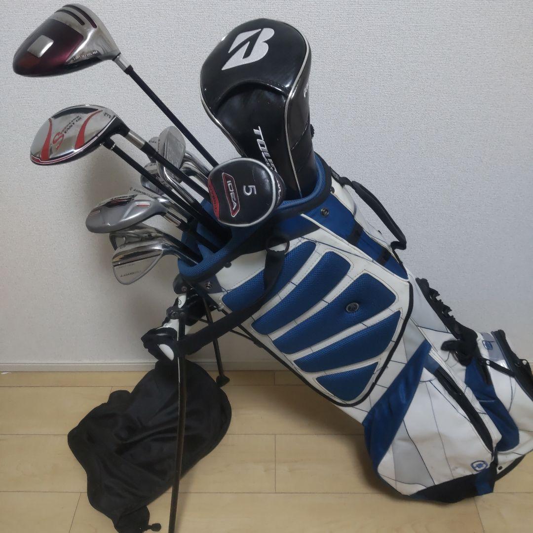 ゴルフクラブセット一式 右利き テーラーメイドなど ゴルフクラブセット一式 右利き テーラーメイドなど