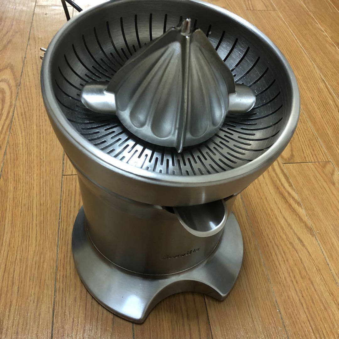 ［美品］本格電動ジューサー ブレビルBreville 800CPXL 美品］本格電動ジューサー ブレビルBreville 800CPXL