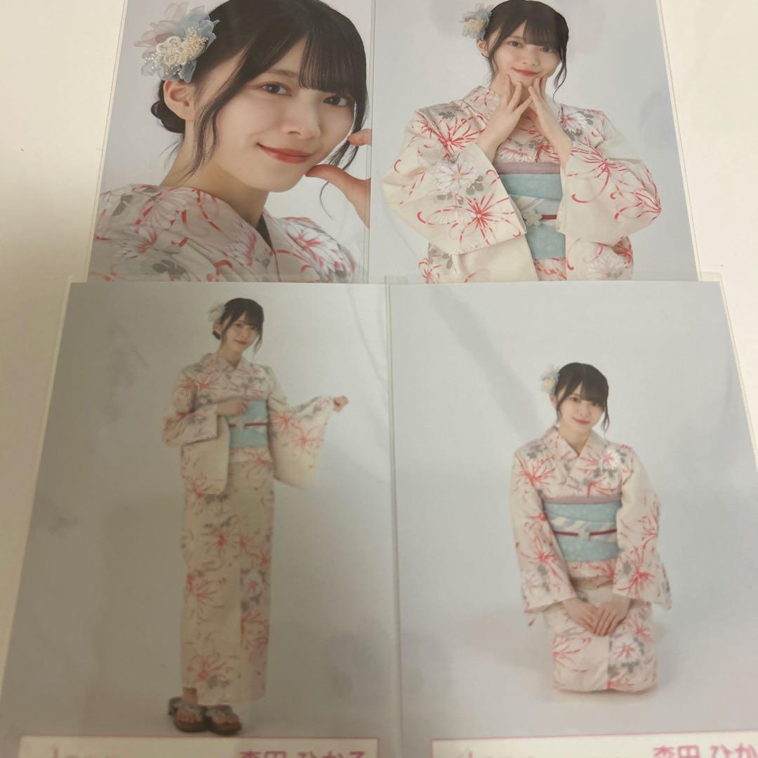 櫻坂46 森田ひかる 浴衣 2025年 コンプ 生写真 - メルカリ