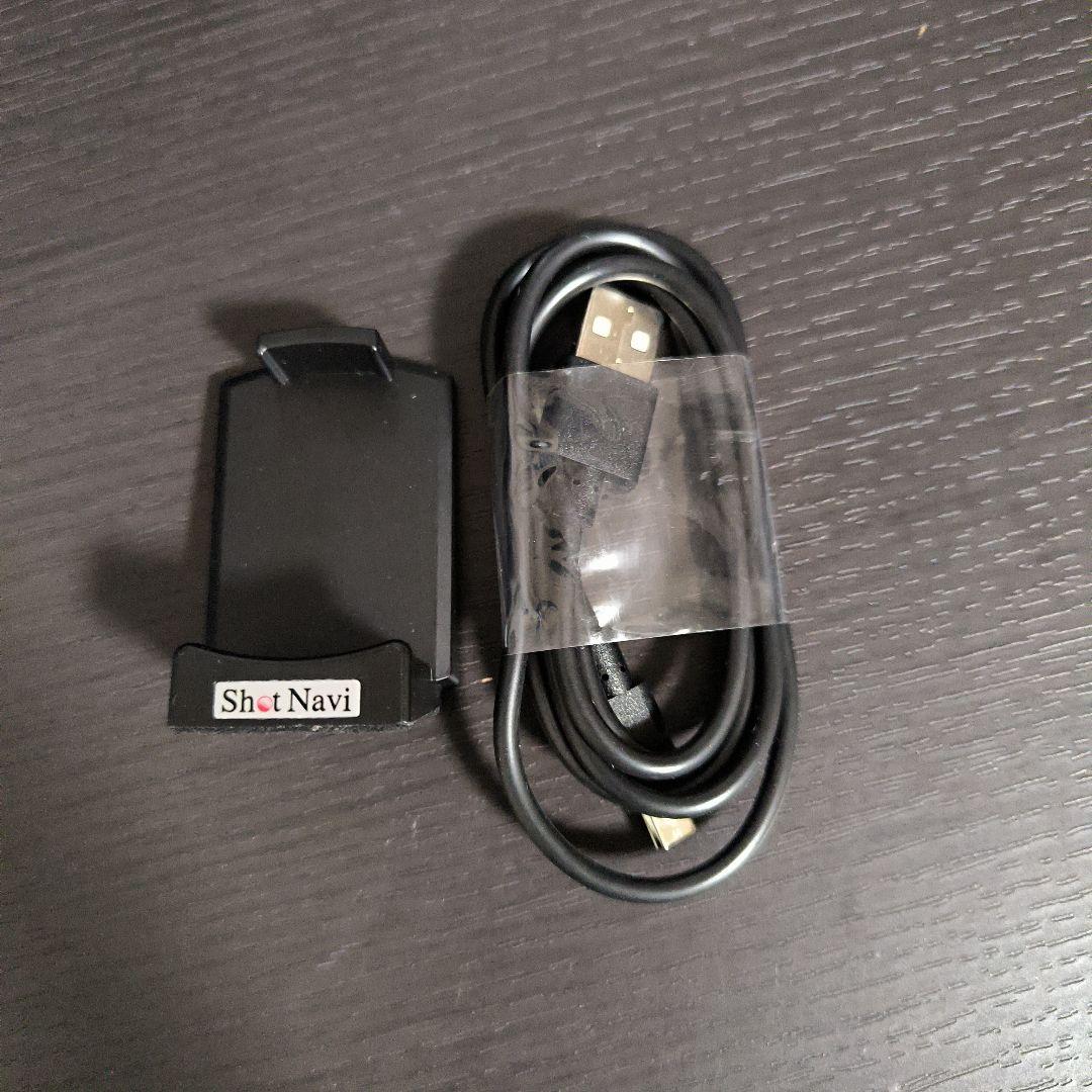 ショットナビクレストshotnavi crest 黒 ゴルフGPS