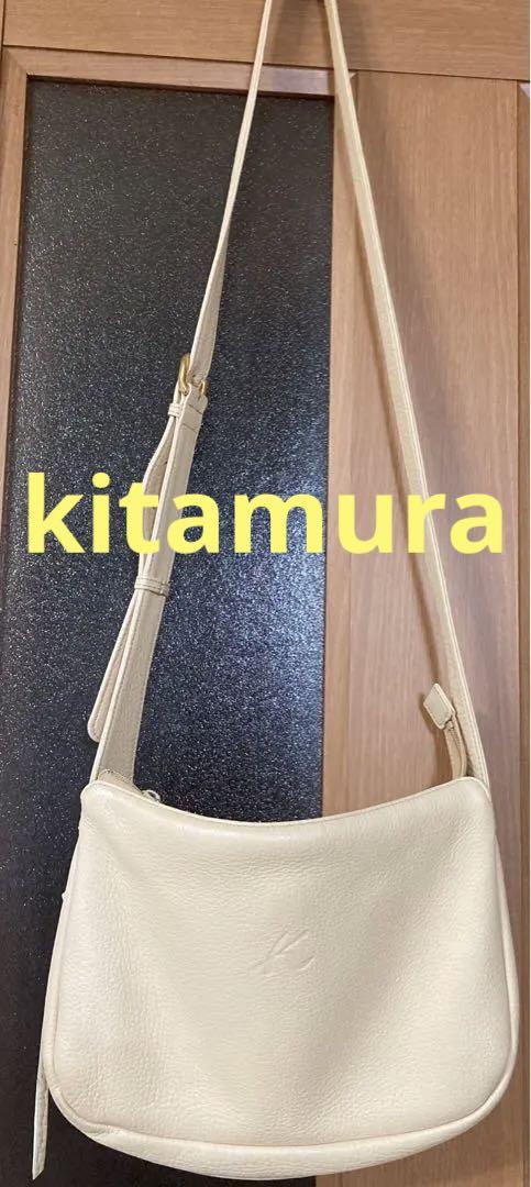 キタムラ　レザー ショルダーバッグ