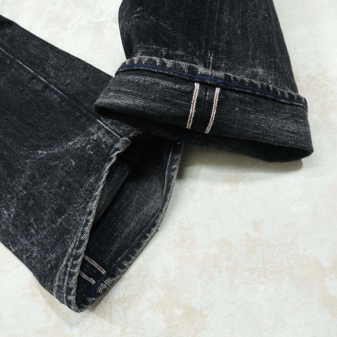 サムライジーンズ 震災復興支援モデル 17oz 零ブラックデニム W30 日本製