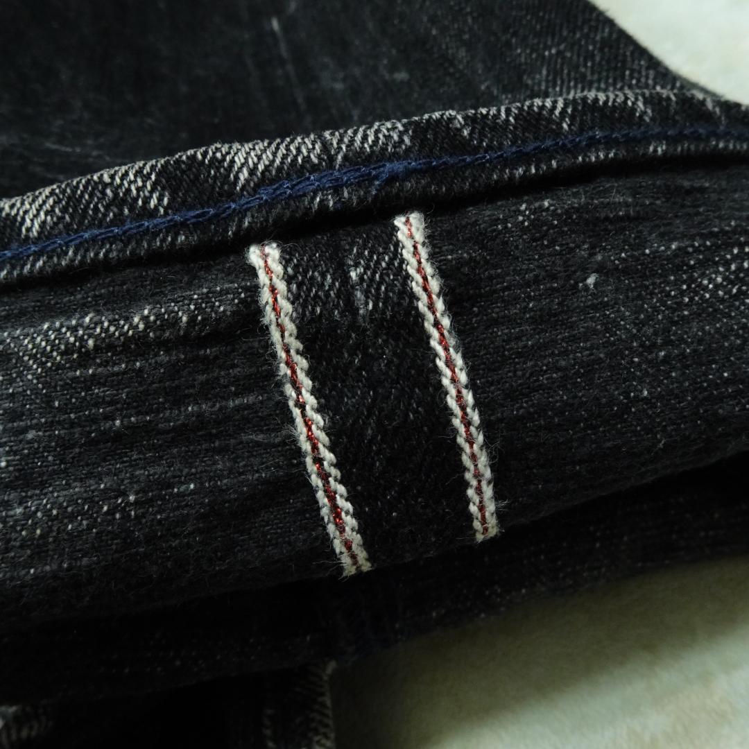 サムライジーンズ 震災復興支援モデル 17oz 零ブラックデニム W30 日本製
