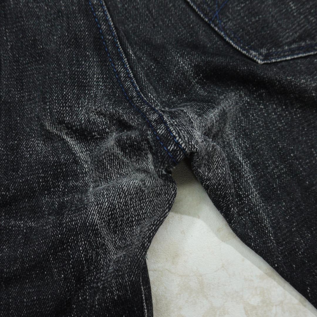 サムライジーンズ 震災復興支援モデル 17oz 零ブラックデニム W30 日本製