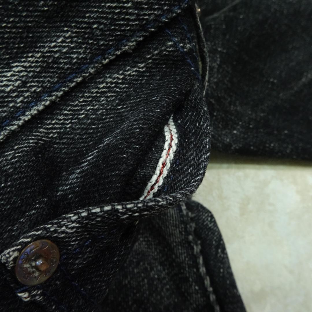 サムライジーンズ 震災復興支援モデル 17oz 零ブラックデニム W30 日本製
