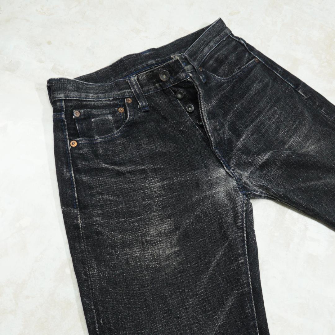 サムライジーンズ 震災復興支援モデル 17oz 零ブラックデニム W30 日本製