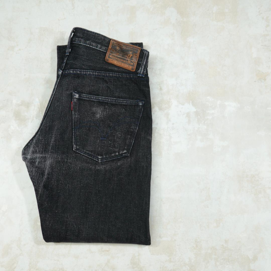 サムライジーンズ 震災復興支援モデル 17oz 零ブラックデニム W30 日本製