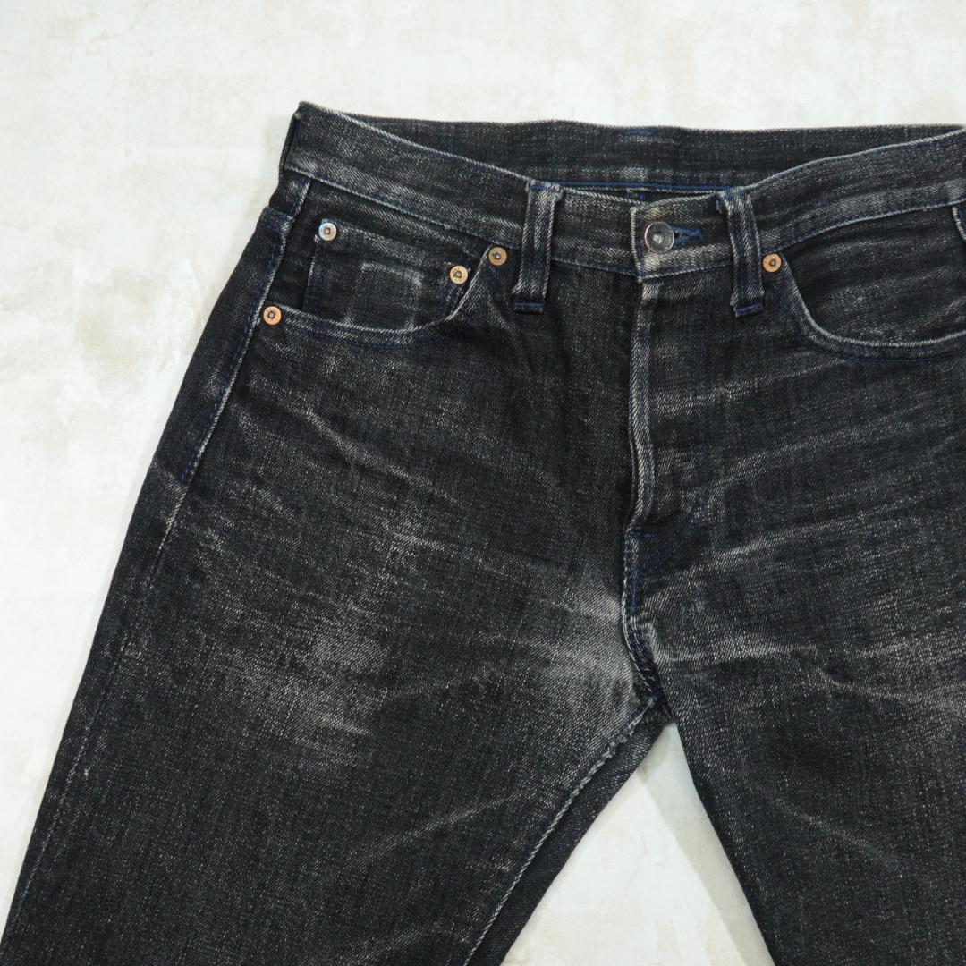 サムライジーンズ 震災復興支援モデル 17oz 零ブラックデニム W30 日本製