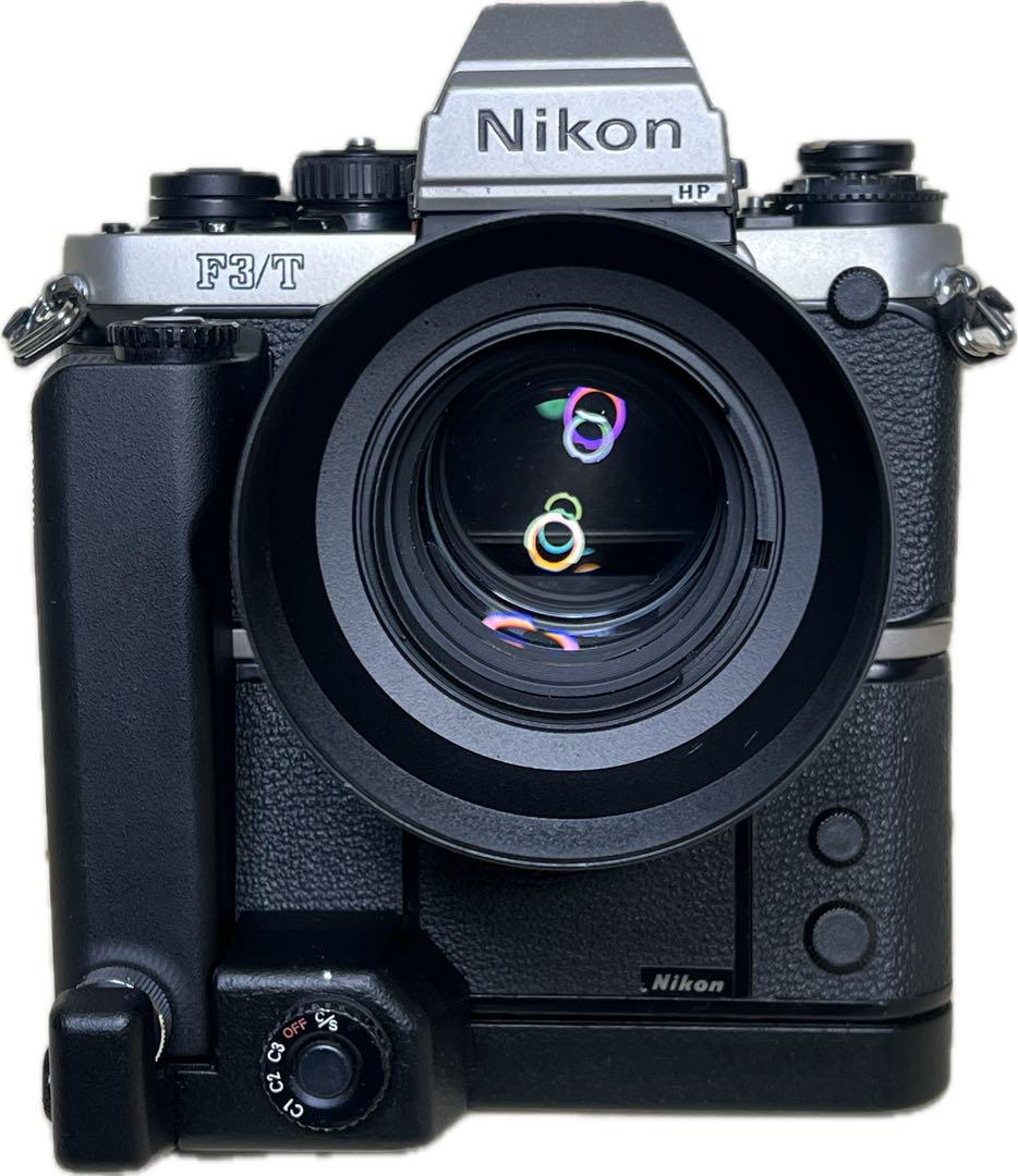 Nikon F3/Tチタンシルバー+MD-4+NIKKOR 50mm 1:1.2
