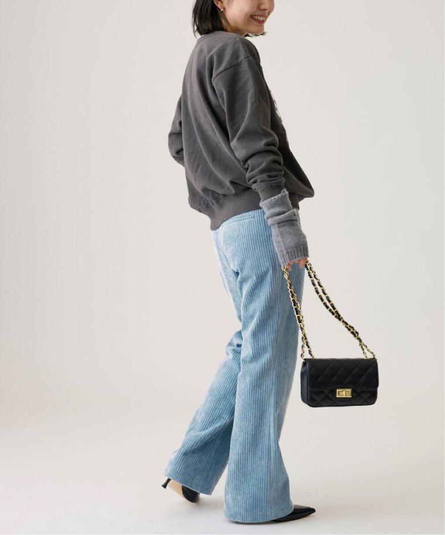 JOURNAL STANDARD L'ESSAGE コーデュロイワイドパンツ