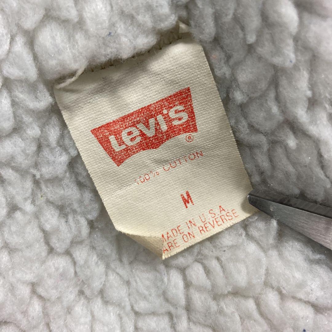 フライトジ 希少 リーバイス ボア デニムジャケット lrkHg-m12589206993 90s USA製 LEVI'S にオススメ