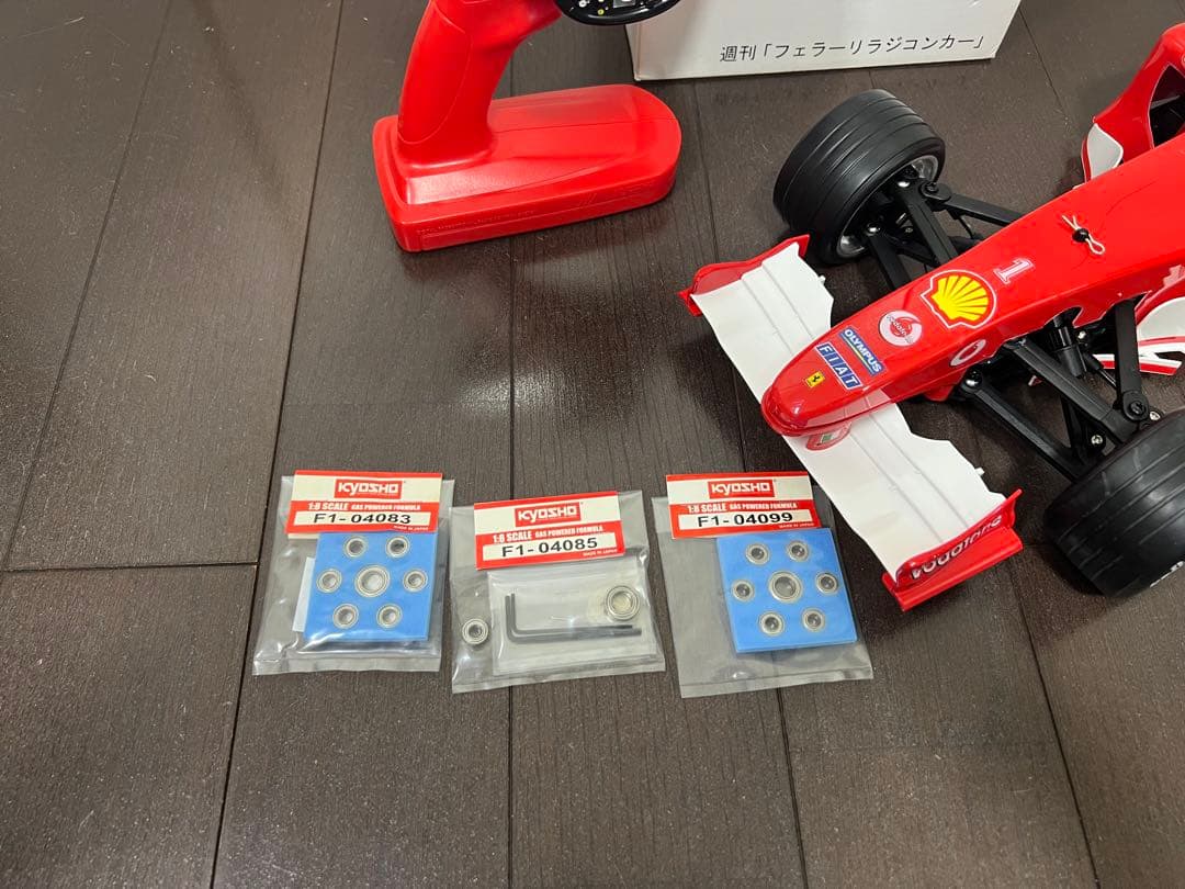 デアゴスティーニ フェラーリf2004 エンジンカー 未走行 78号全巻 冊子付 デアゴスティーニ フェラーリf2004 エンジンカー 未走行 78号全巻 冊子付