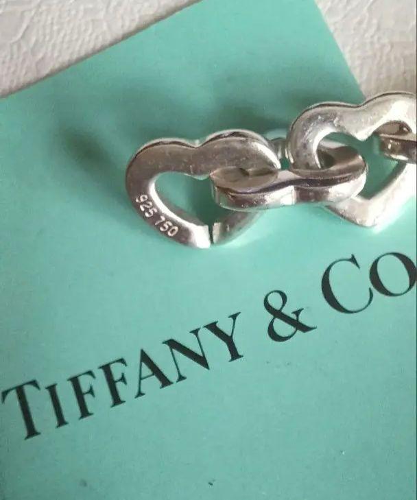 ティファニー ハートリンク【ミレニアム 】 ゴールド＆シルバーブレスレット 楽天市場】【美品】TIFFANY&Co. ティファニー ハートリンク