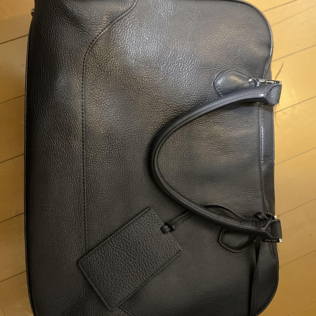 ペッレモルビダ　ブリーフケース　ネイビー　A4 ショルダーストラップ付属