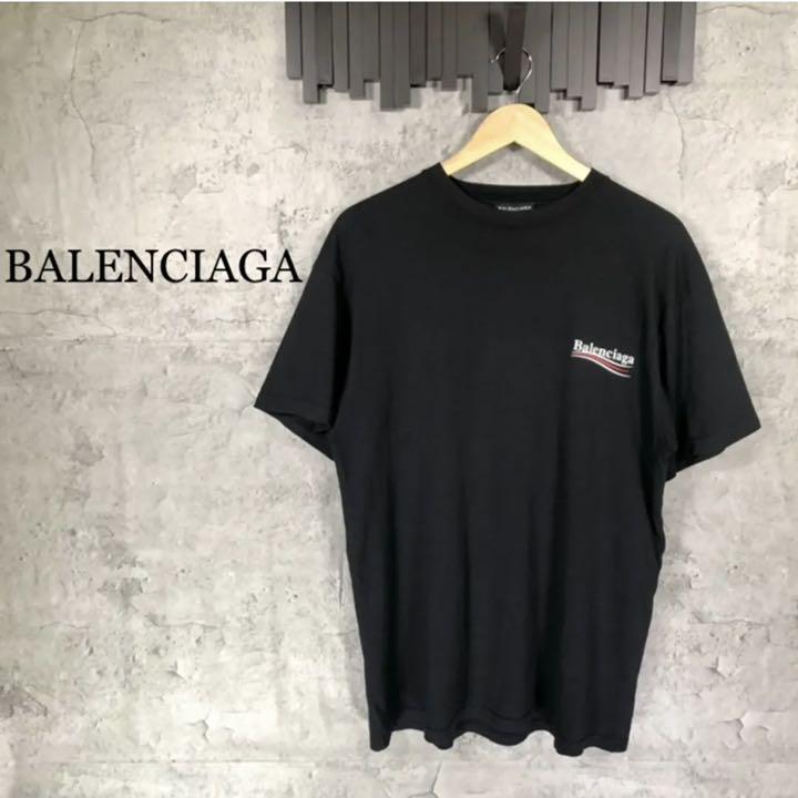 高級ブランド Tシャツ/カットソー(半袖/袖なし)-バレンシアガ 購入いただけます バレンシアガ balenciaga キャンペーンロゴ Tシャツ Tシャツ/カットソー(半袖/袖なし)