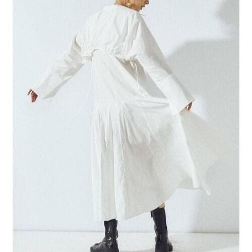 《美品》UN3D. バックギャザーシャツワンピース グリーン 《美品》UN3D. バックギャザーシャツワンピース グリーン