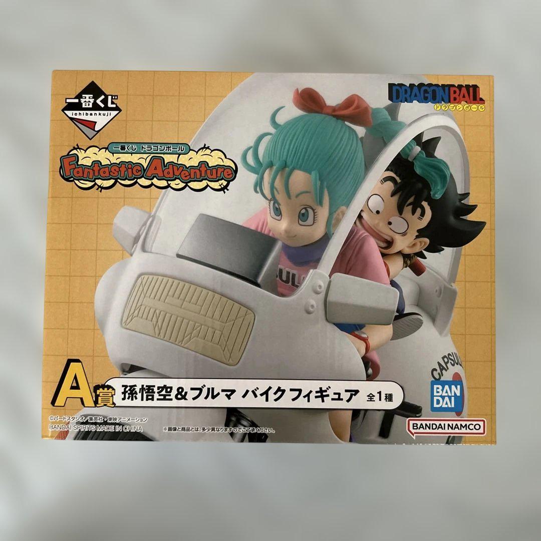 ドラゴンボール ブルマ&悟空 バイクフィギュア