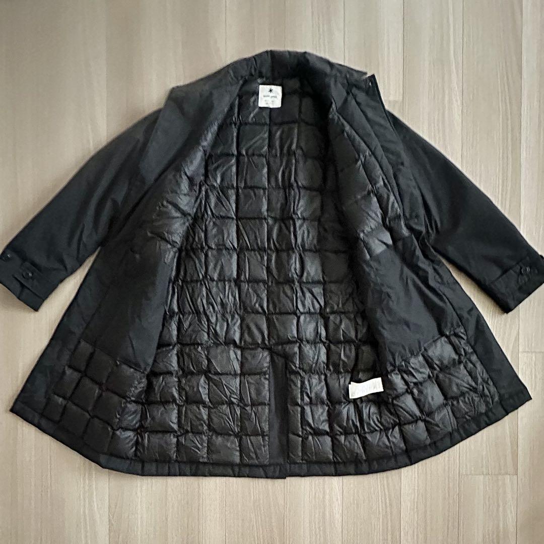 スノーピーク Waxed C/N Down Coat ナイロンダウンコート