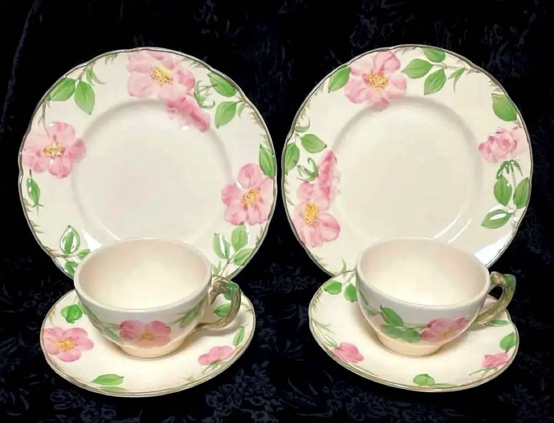 フランシスカン　未使用品　ディザートローズ　セット　砂漠の薔薇　ヴィンテージ