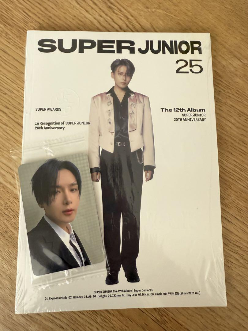 リョウク 「SUPER JUNIOR 25」と ショーケース 特典トレカ