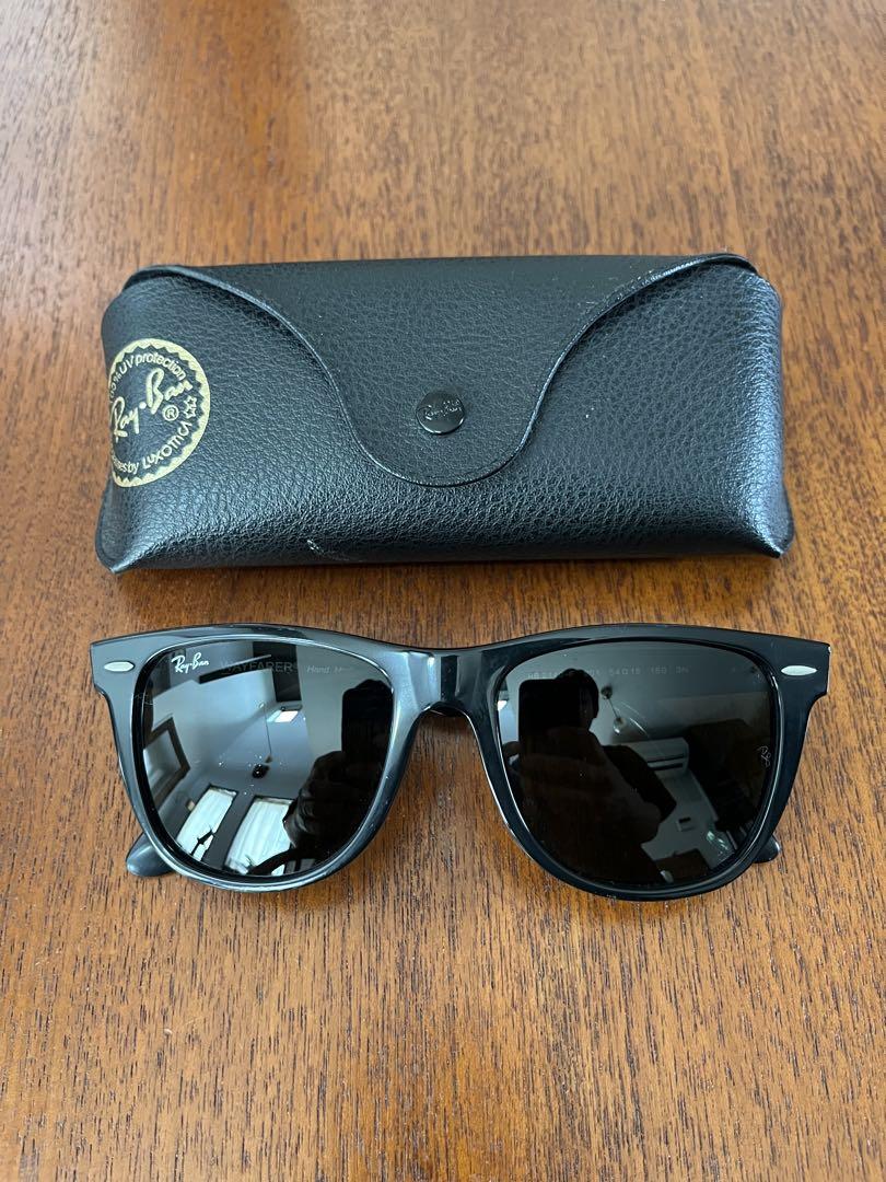 Ray-Ban Wayfarer ブラック サングラス ケース付き Ray-Ban Wayfarer ブラックサングラス ケース付き - メルカリ