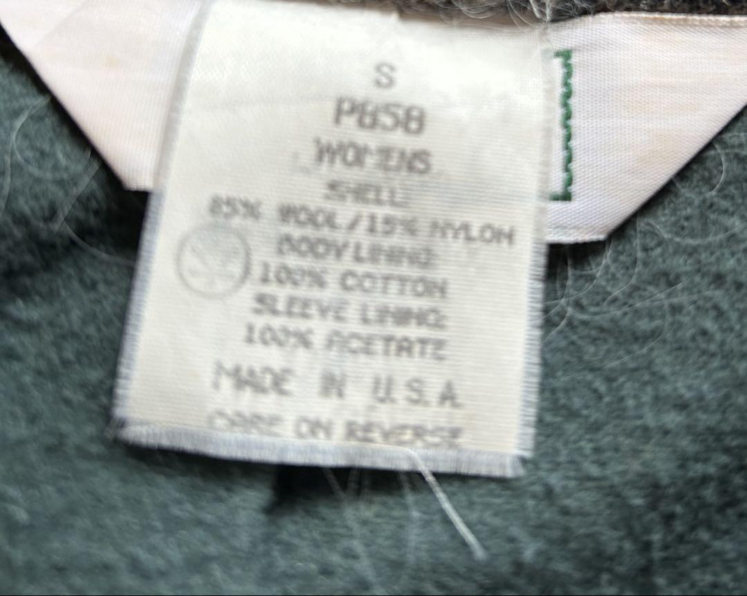 80s 90s ヴィンテージ L.L.Bean USA製 ウール ジャケット