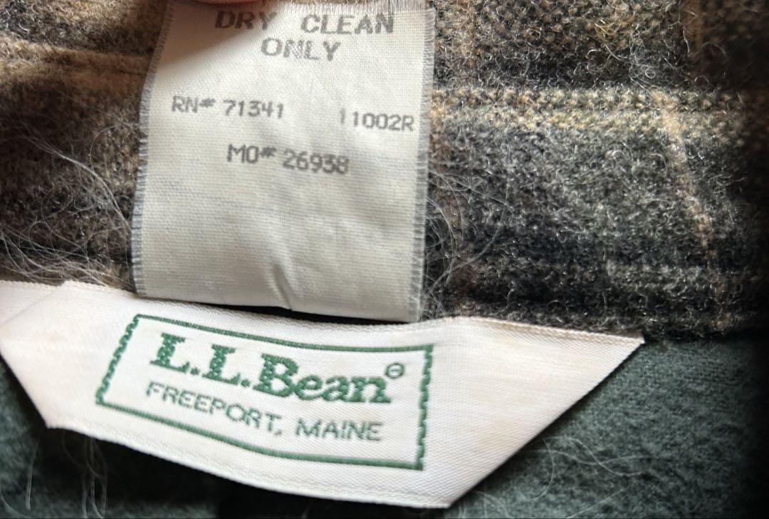 80s 90s ヴィンテージ L.L.Bean USA製 ウール ジャケット