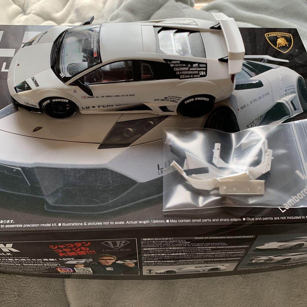 青島1/24 LBWK Lamborghini murcielago 完成品