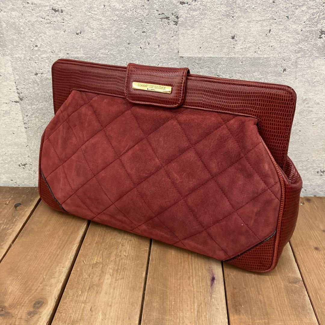 CARVEN カルヴェン レザー ハンドバッグ ネイビー 42-2-16 CARVEN カルヴェン レザー ハンドバッグ ネイビー 42-2-16